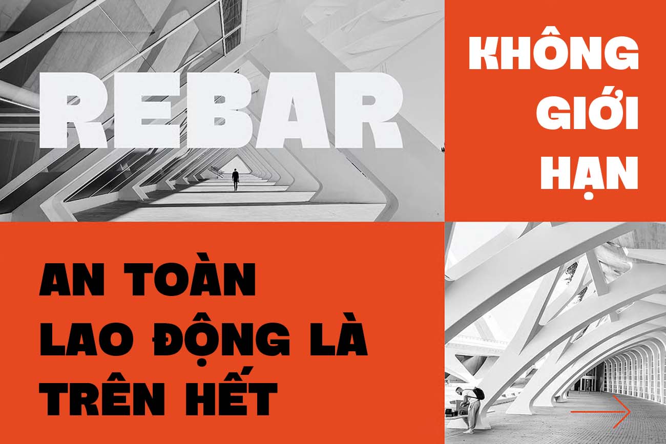Phông chữ cứng cáp cho ngành xây dựng - TH Rebar Việt hóa